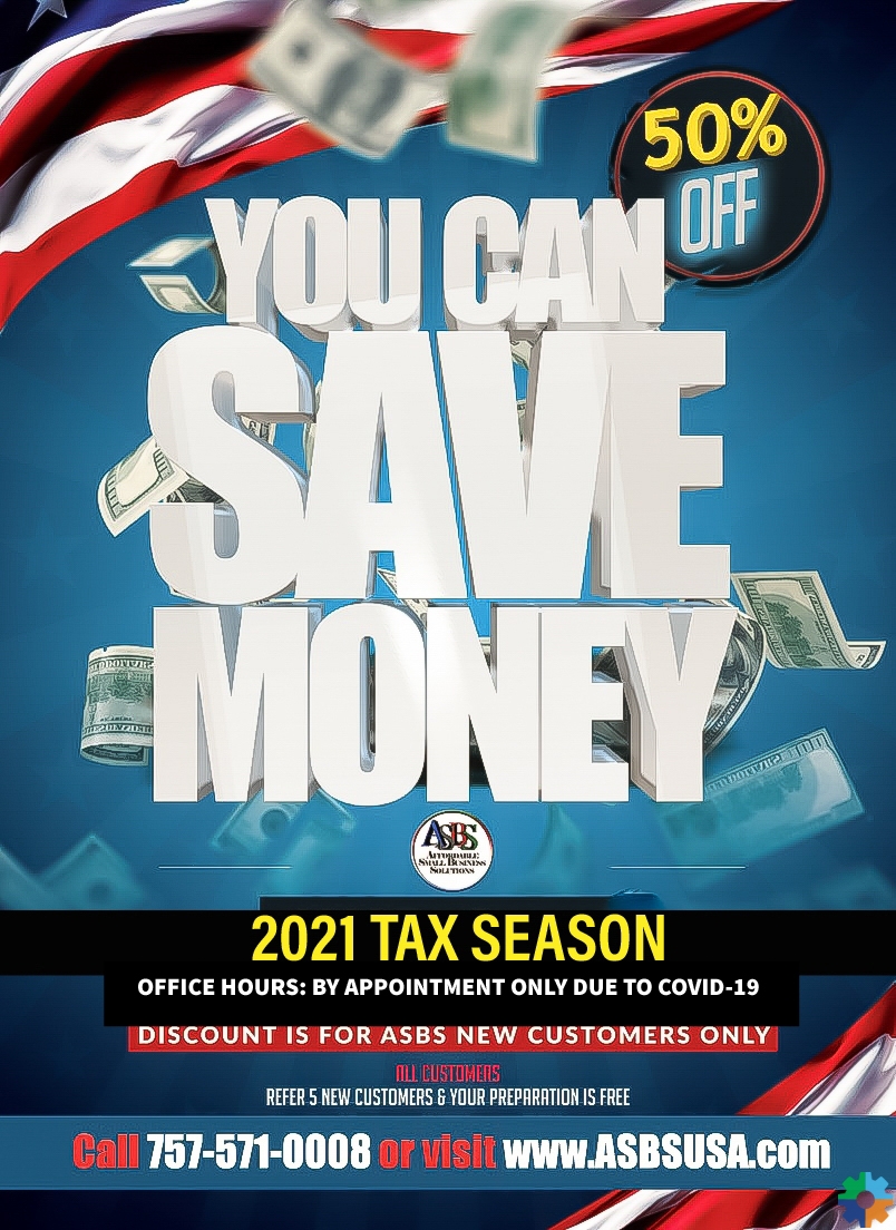 2021 TAX SEASON ASBS